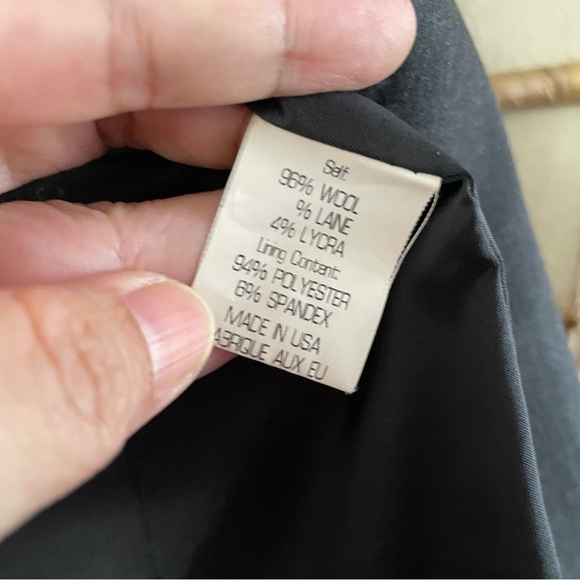 Theory Wool Blend 1 Button Blazer 3 Button Cuffs Lined Style 80001199 B18 Women - Picture 8 of 13